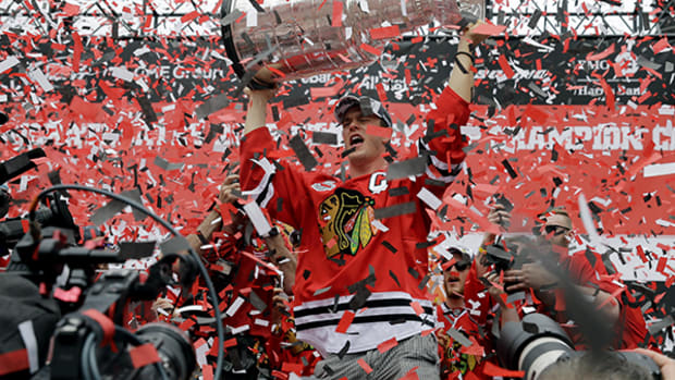 Chicago Turns Out for Blackhawks Parade